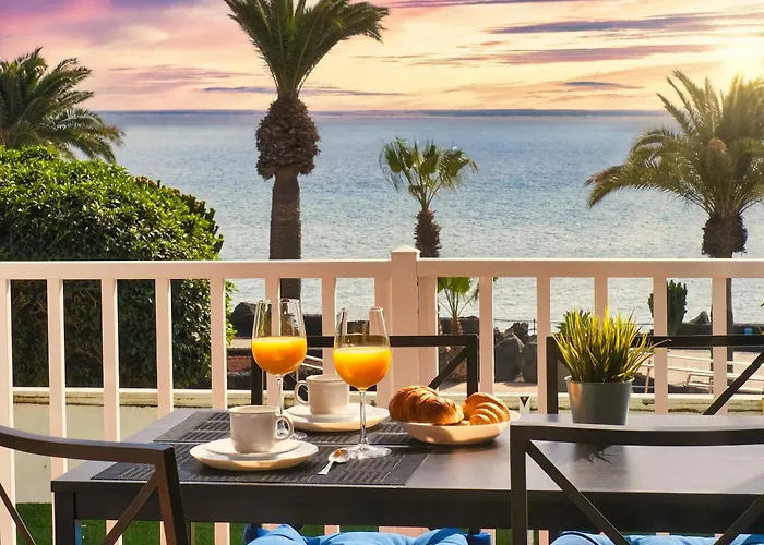 Casa Rame - Beachfront, Amazing Seaview And Air-con By Lanzarote Пуерто-дель-Кармен