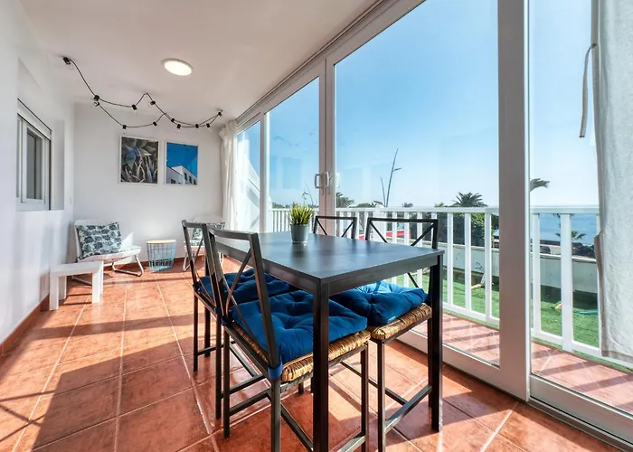 別荘 Casa Rame - Beachfront, Amazing Seaview And Air-con By Lanzarote